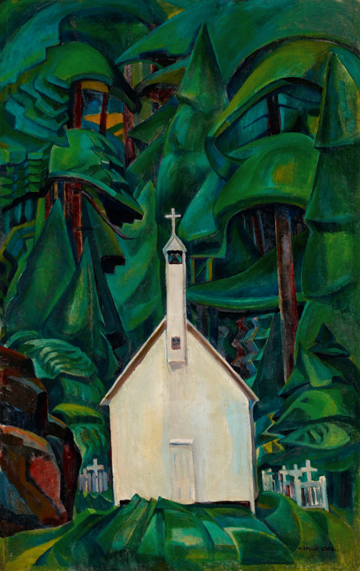Indian Chruch von Emily Carr