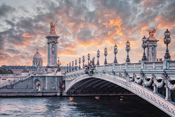 Alexandre III Sunset von Emmanuel Charlat