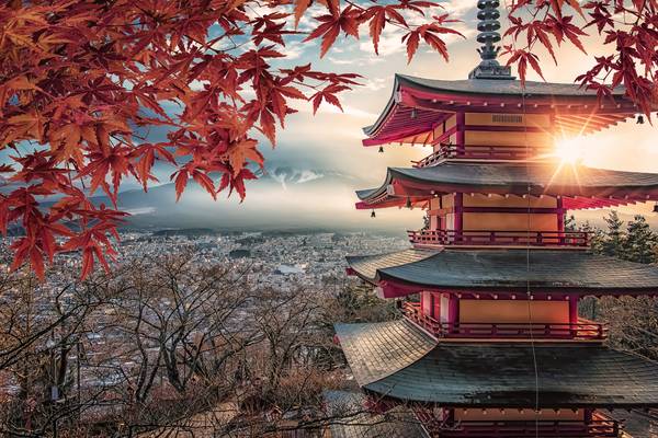 Autumn In Japan von Emmanuel Charlat