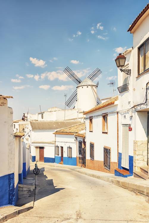 La Mancha Village von Emmanuel Charlat