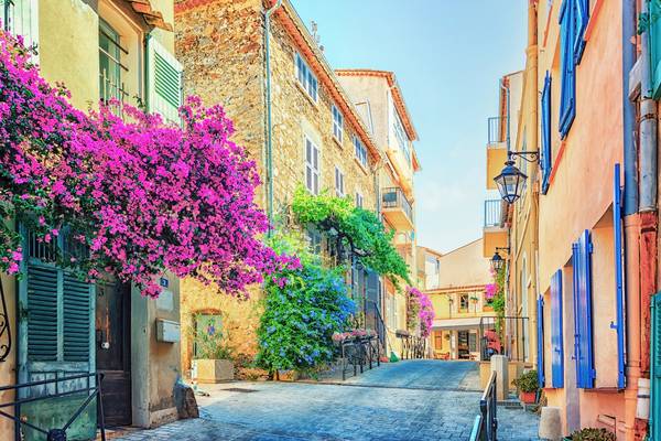 St Tropez Street von Emmanuel Charlat
