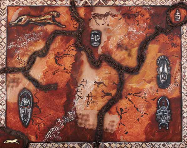 African Masks von Oliver Ende