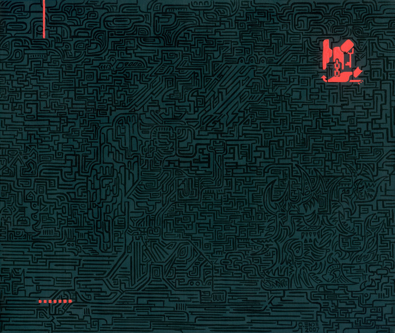 Johannesapokalypse, Offenbarung 20, 1-3 von Oliver Ende