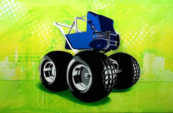 Papas Kinderwagen von Oliver Ende