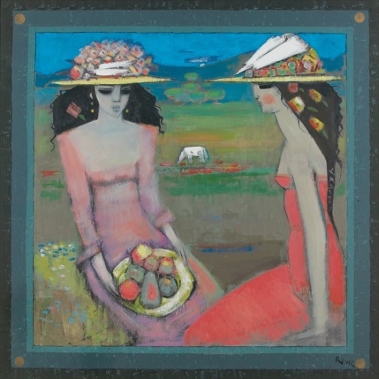 Small Bowl of Fruit von Endre  Roder