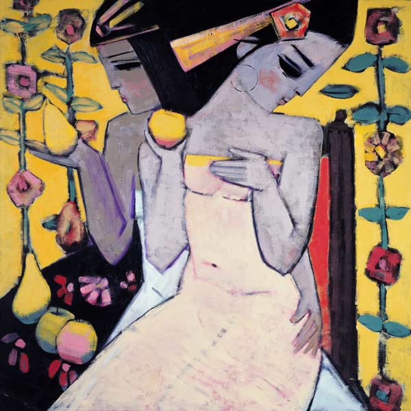 A Golden Apple (oil on board)  von Endre  Roder