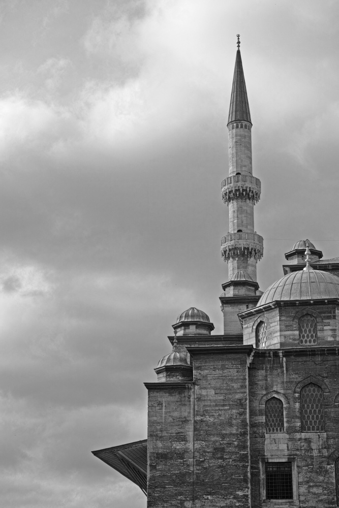historical mosque from Istanbul, Turkey von engin akyurt