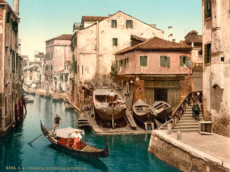 Venedig, Rio della Botisella von English School