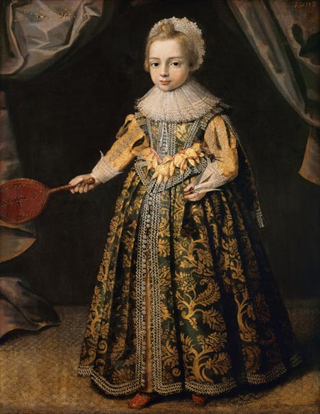 Portrait of a Boy, Aged 3 von English School