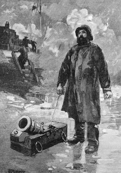 Waiting for the signal, from ''Leisure Hour'' von English School