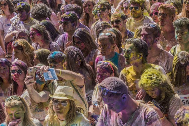 some colorful people von Erhan Durceylan