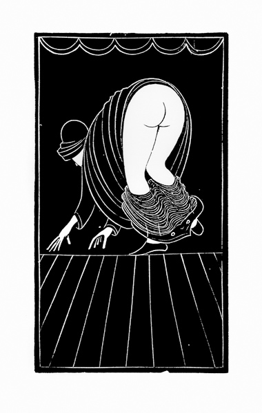 The Chinese Maidservant (woodcut engraving)  von Eric Gill