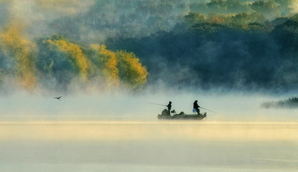 Morning fishing von Eric Zhang