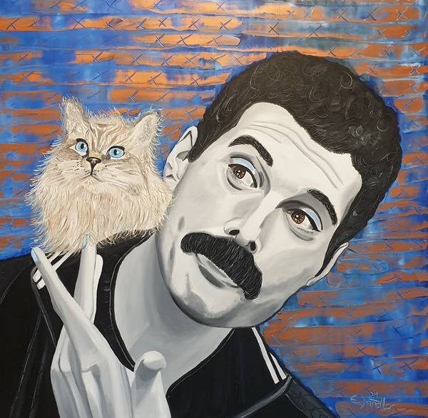 Freddie in love with cats von Erich Handlos