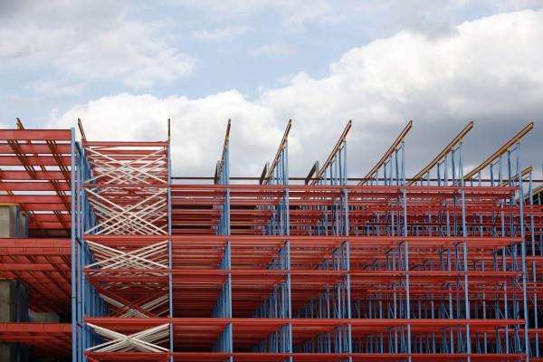 Baustelle von Erich Teister