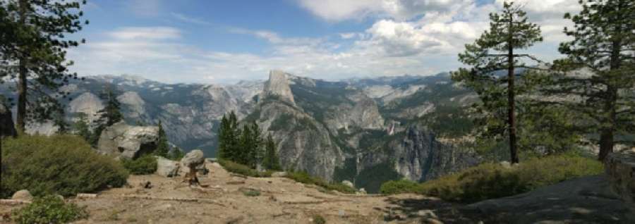 Yosemite Nationalpark Panorama von Erich Teister