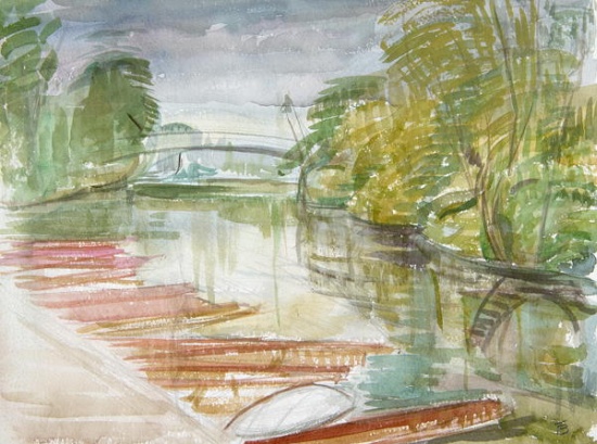 Punts on the Cherwell von Erin  Townsend