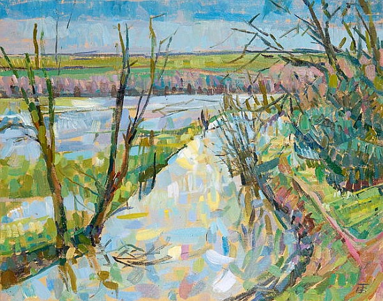 The Cherwell from Rousham I von Erin  Townsend