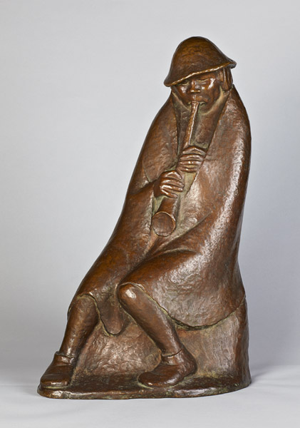 Der Flötenbläser von Ernst Barlach
