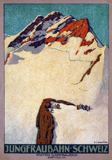 The Jungfraujoch. circa 1920-1930