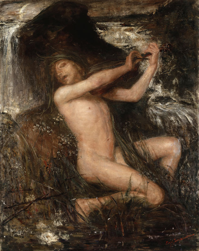 Nixe (Näcken) von Ernst Josephson