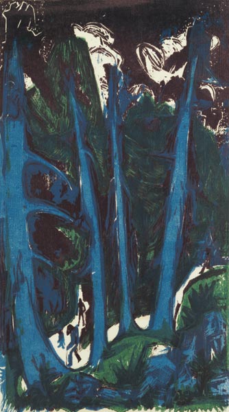 Wettertanne von Ernst Ludwig Kirchner
