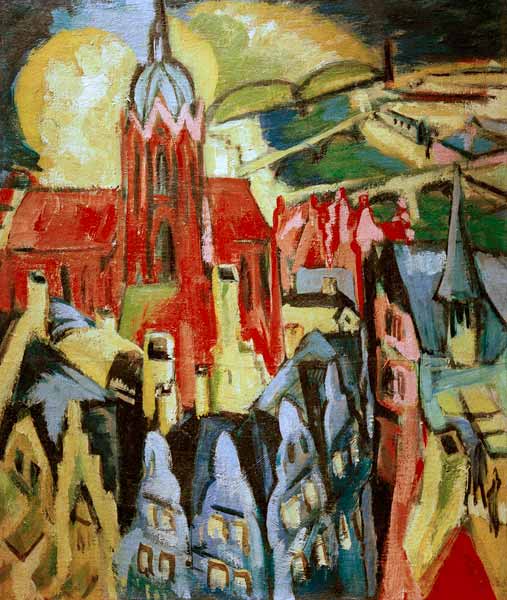 Frankfurt. von Ernst Ludwig Kirchner
