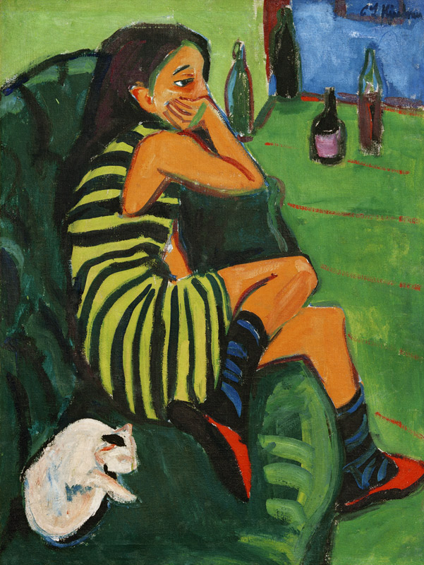 Artistin – Marcella von Ernst Ludwig Kirchner