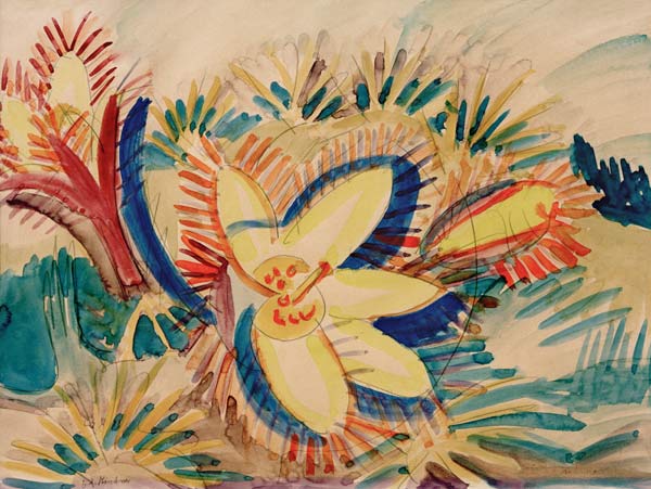 Berganemone von Ernst Ludwig Kirchner