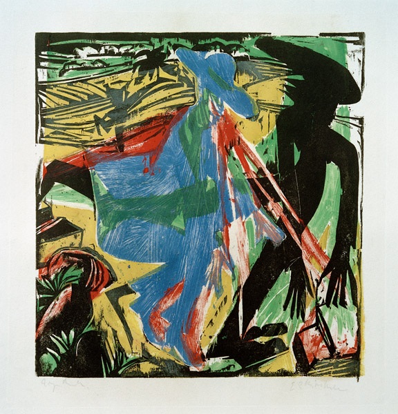 Chamisso,  Peter Schlemihl von Ernst Ludwig Kirchner