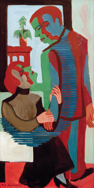 Mutter und Sohn von Ernst Ludwig Kirchner