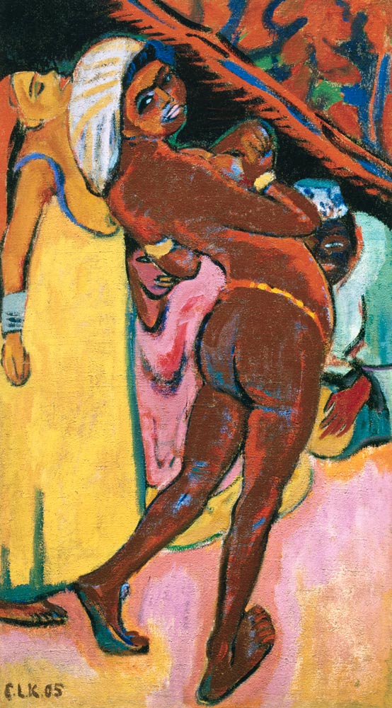 Schwarze Tänzerin von Ernst Ludwig Kirchner