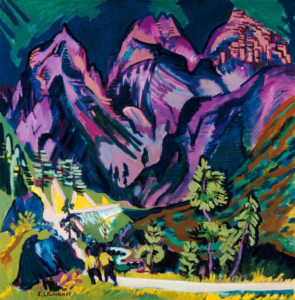 Sertigberge von Ernst Ludwig Kirchner