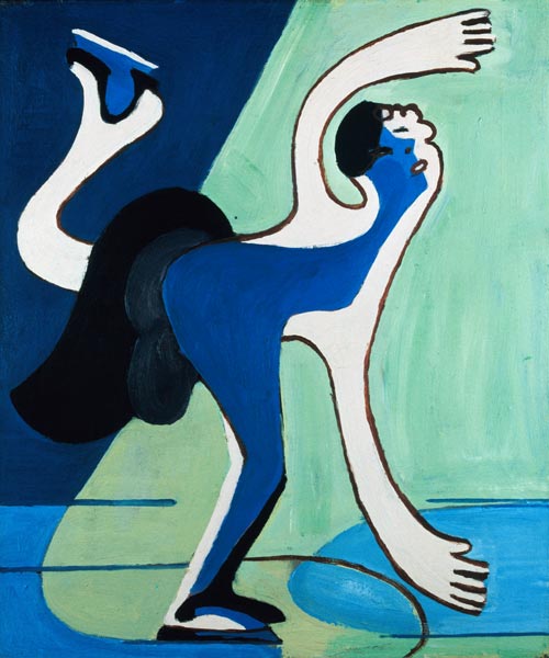 Eisläuferin von Ernst Ludwig Kirchner