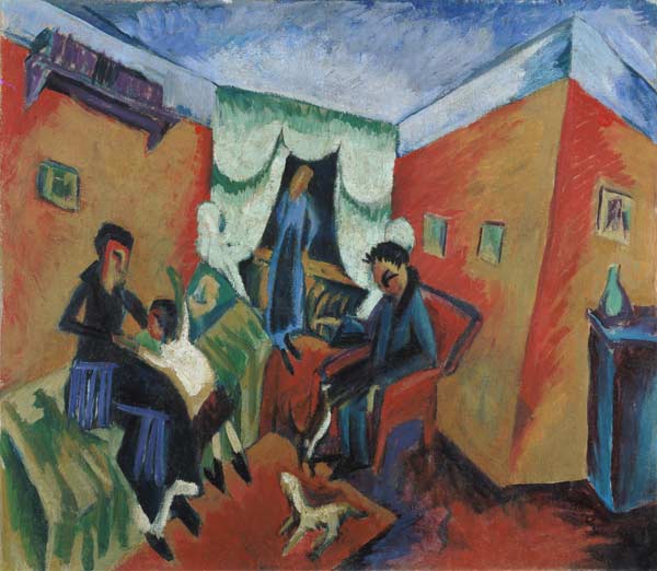 Interieur von Ernst Ludwig Kirchner