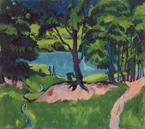 See im Böhmerwald. von Ernst Ludwig Kirchner