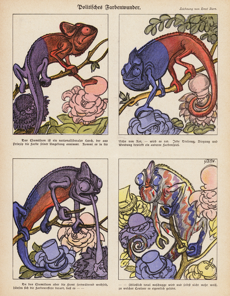 Political chameleon von Ernst Stern