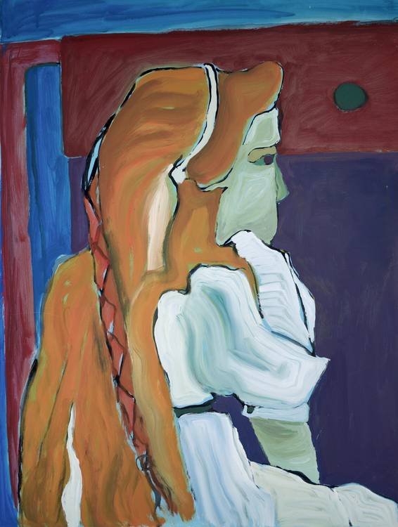 JENNY WITH CHAIR von ONVYA Maria Es