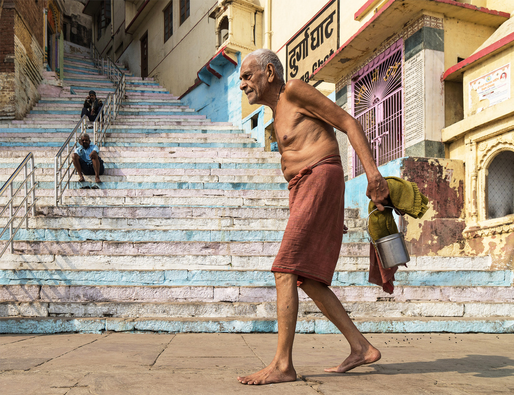 Varanasi from Ganges River von estherep