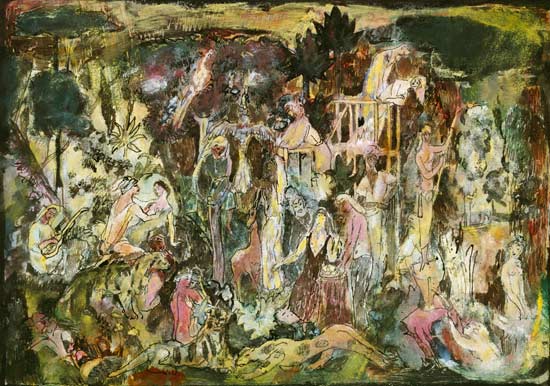 Der Liebesgarten von Eugen von Kahler