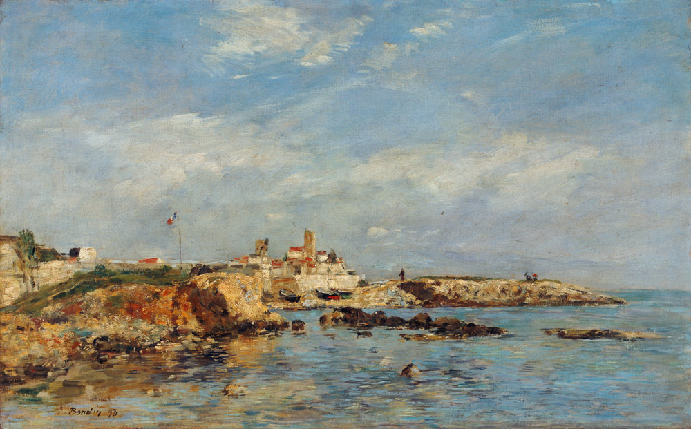 Le Cap d'Antibes. von Eugène Boudin