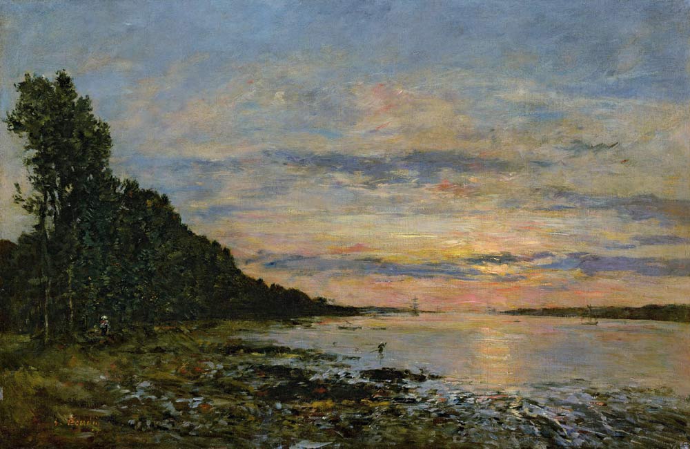 Plougastel-Daoulas von Eugène Boudin