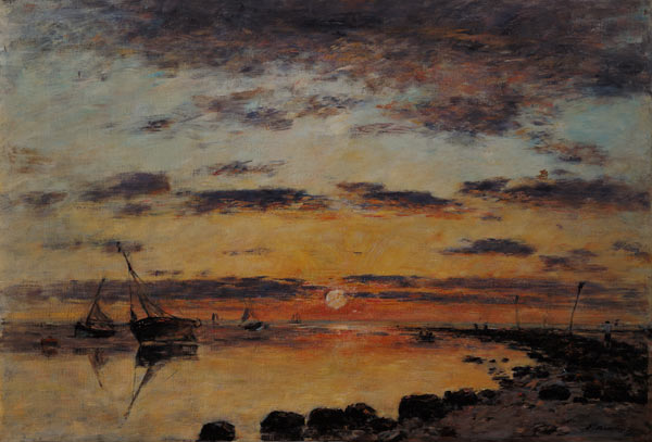 Le Havre von Eugène Boudin