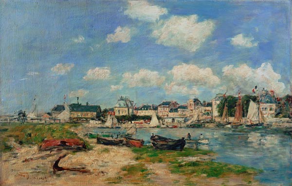 Trouville. Der Hafen von Eugène Boudin