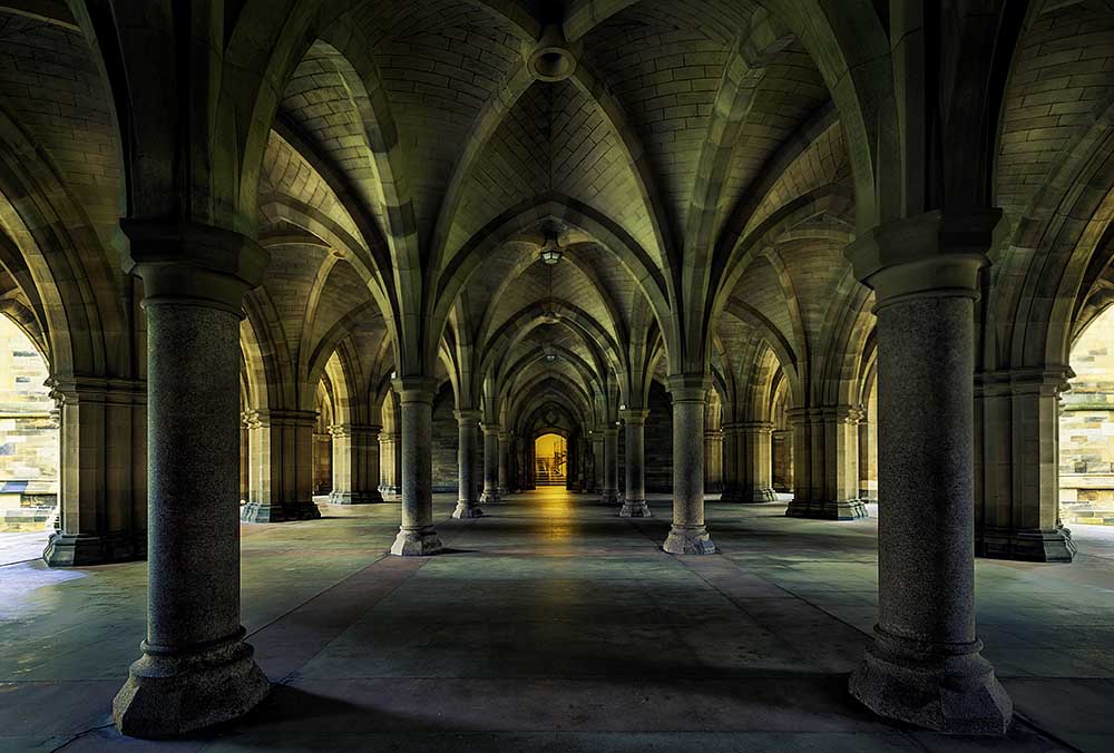 Hineingehen von Eugenio Pastor Benjumeda