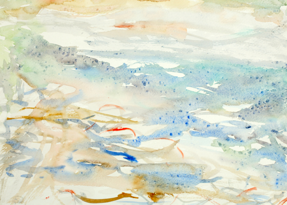 Am Strand von Eva Galonska