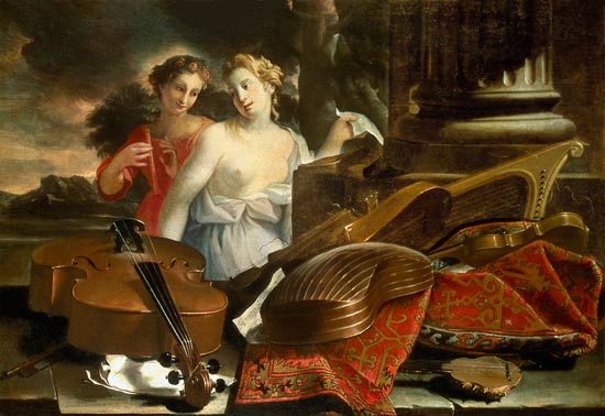 Musical Scene von Evaristo Baschenis