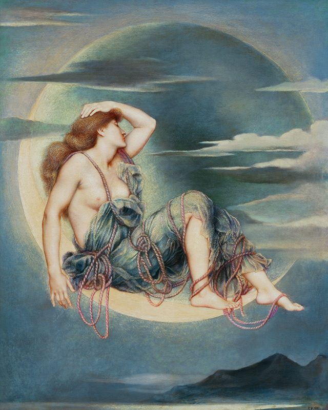 Luna von Evelyn de Morgan
