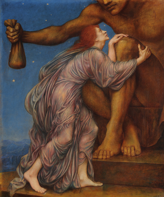 The Worship of Mammon von Evelyn de Morgan