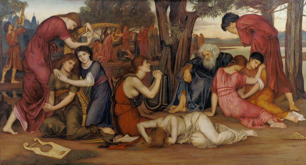 By the Waters of Babylon von Evelyn de Morgan
